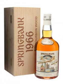 Springbank 1966 / Local Barley / Cask #489 Campbeltown Whisky