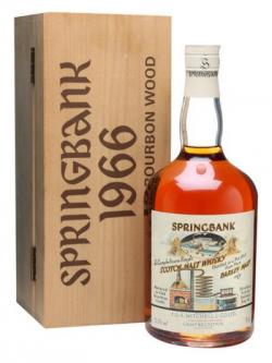 Springbank 1966 / Local Barley / Cask #498 Campbeltown Whisky