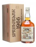 A bottle of Springbank 1966 / Local Barley / Cask #500 Campbeltown Whisky