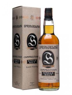 Springbank 21 Year Old / Bot.1990s Campbeltown Whisky