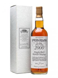 Springbank 21 Year Old / First Bottling of 21st Century Campbeltown Whisky