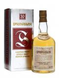 A bottle of Springbank 30 Year Old / Bot.1980s Campbeltown Whisky