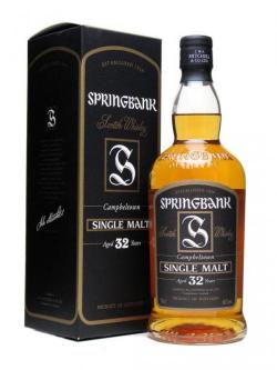 Springbank 32 Year Old Campbeltown Single Malt Scotch Whisky