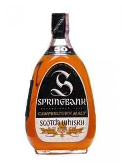Springbank 50 Year Old Campbeltown Single Malt Scotch Whisky