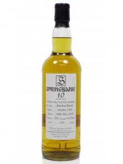 Springbank Springbank Open Day 2010 1999 10 Year Old