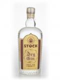 A bottle of Stock Dry Gin - 1950s