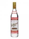 A bottle of Stolichnaya Red Vodka