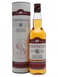 A bottle of Strathcolm Extra Special Single Grain Scotch Whisky