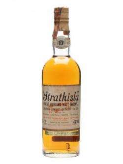 Strathisla 10 Year Old / Cork Stopper / Bot.1960s Speyside Whisky