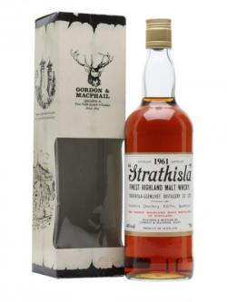 Strathisla 1961 / Bot.1980s / Gordon& Macphail Speyside Whisky