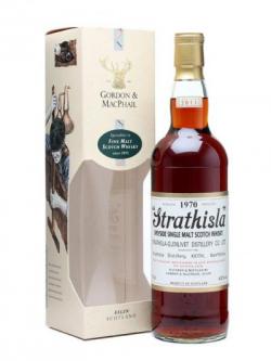 Strathisla 1970 / Gordon& Macphail Speyside Single Malt Scotch Whisky