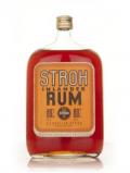 A bottle of Stroh Inl�nder Rum 1l - 1970s