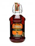 A bottle of Stroh Jagertee Liqueur