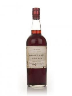 Suffolk Hunt Sloe Gin - 1950's