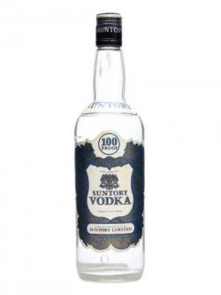 Suntory 100 Proof Vodka / Bot.1980s
