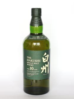 Suntory Hakushu 10 year Front side