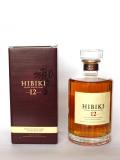 A bottle of Suntory Hibiki 12 year