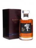 A bottle of Suntory Hibiki 21 Year Old