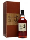 A bottle of Suntory Yamazaki 25 Year Old / Bill Amberg Bag Japanese Whisky