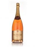 A bottle of Taittinger Brut Prestige Ros Magnum