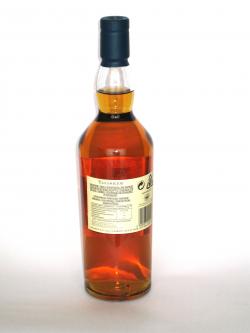 Talisker 10 year Back side