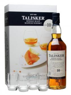Talisker 10 Year Old / Classic Malts& Food Gift Pack Island Whisky