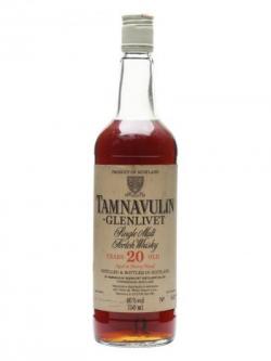 Tamnavulin-Glenlivet 20 Year Old / Sherry Wood Speyside Whisky
