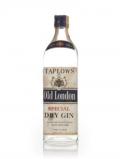A bottle of Taplows Old London Special Dry Gin - 1960s