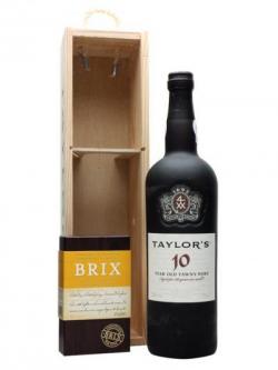 Taylor's 10 Year Old Tawny Port / Brix Chocolate Pack