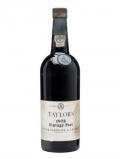 A bottle of Taylor's 1975 Vintage Port