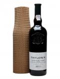 A bottle of Taylor's 2011 Vintage Port