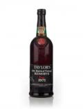 A bottle of Taylor’s Late Bottled Vintage Port 1971