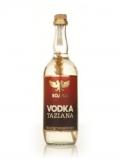 A bottle of Taziana Vodka - 1970s