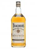 A bottle of Teacher's Highland Cream / Bot.1980s / 1 Litre Blended Scotch Whisky