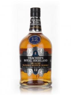 Teacher's Royal Highland 12 Year Old - 1980s