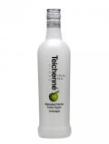 A bottle of Teichenne Manzana Verde / Green Apple Schnapps Liqueur