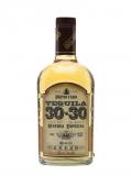A bottle of Tequila 30-30 Anejo