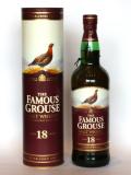 A bottle of The Famous Grouse 18 year