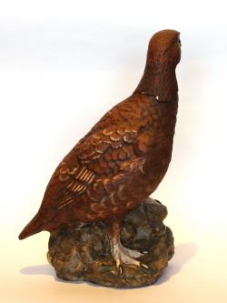 The Famous Grouse Decanter Back side