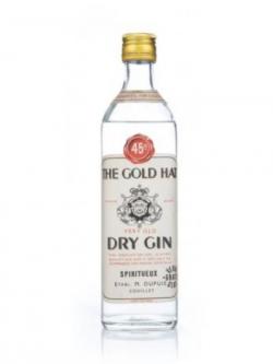 The Gold Hat Very Old Dry Gin - 1960s