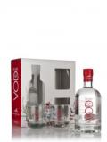 A bottle of The Lakes Vodka Gift Pack With 2 Glasses