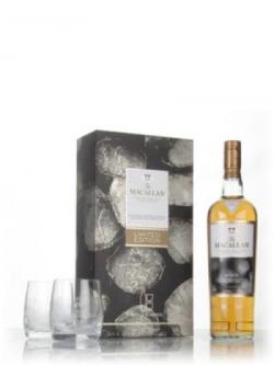 The Macallan Gold - 1824 Series Gift Pack with 2x Glasses