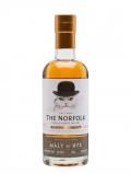 A bottle of The Norfolk Malt 'N' Rye Single Grain English Single Grain Whisky