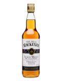 A bottle of The Real Mackenzie Blended Whisky Blended Scotch Whisky
