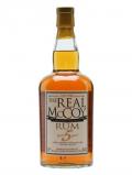 A bottle of The Real McCoy 5 Year Old Rum