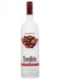 A bottle of Three Olives Pomegranate / Litre