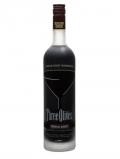 A bottle of Three Olives Triple Shot Espresso Vodka Liqueur