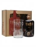 A bottle of Tinto Red Premium Gin / Glass Pack