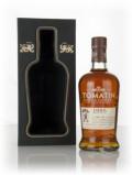 A bottle of Tomatin 21 Year Old 1995 Oloroso Sherry Cask