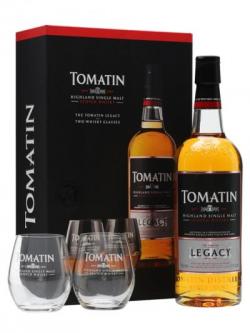 Tomatin Legacy + 2 Glasses / Gift Pack Highland Whisky